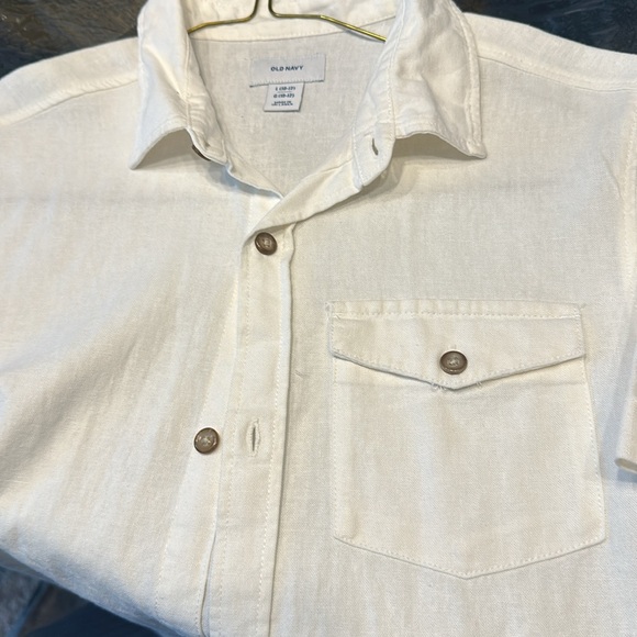 🩵Boys Linen Blend Shirt 🩵 - Picture 6 of 7
